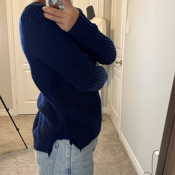 3.1 Phillip Lim 20th Anniversary sweater navy blue - Picture 4 of 13